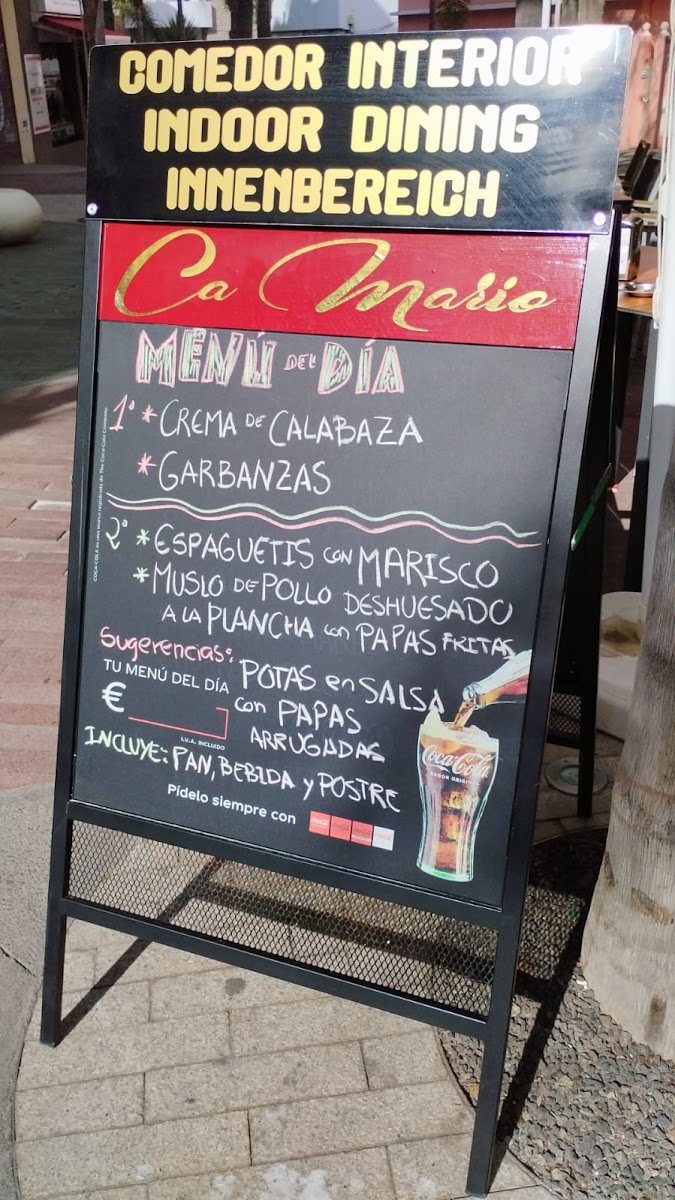 Menu Ca Mario-8